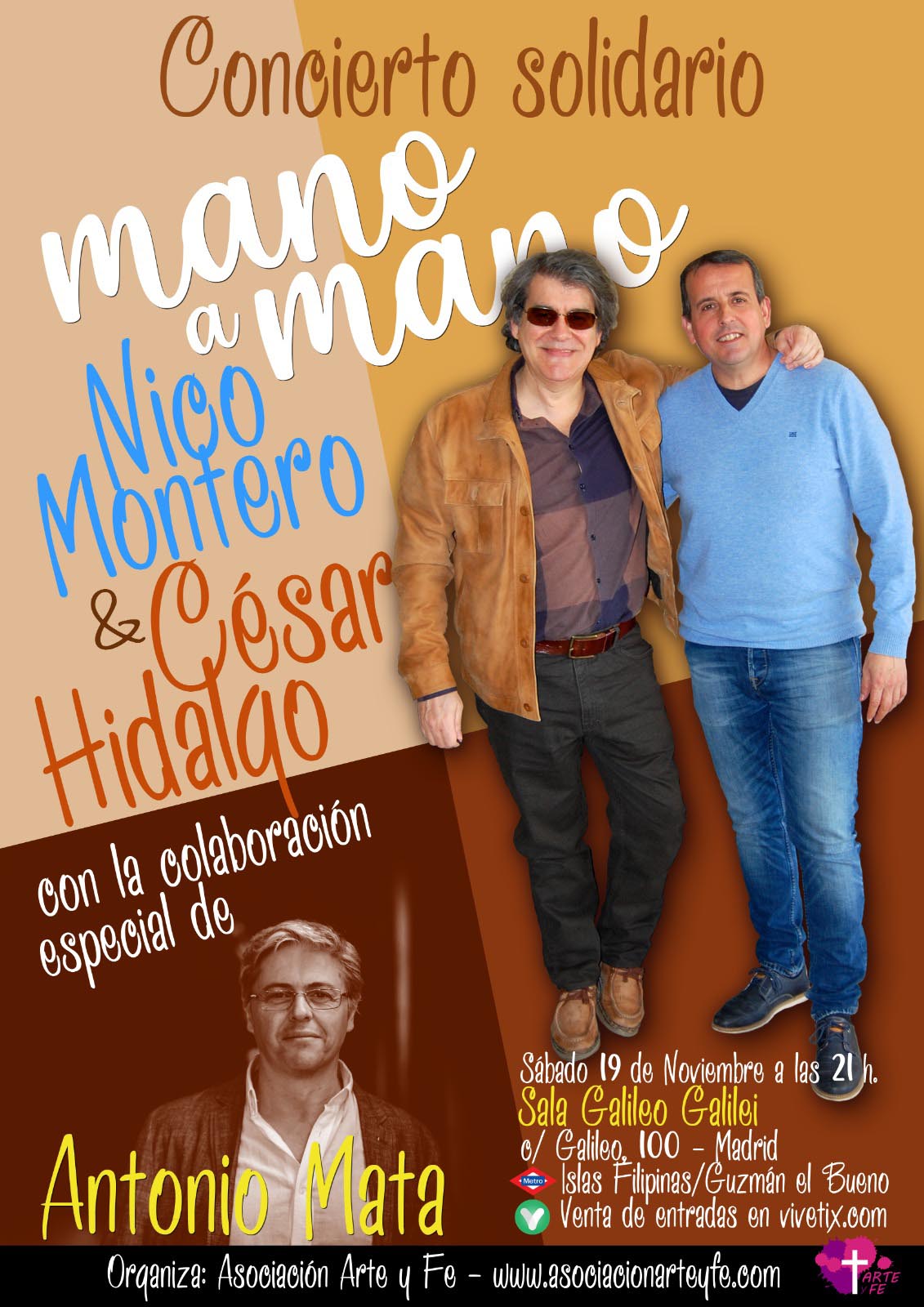 Nico Montero & Cesar Vidal asociacion arte y fe